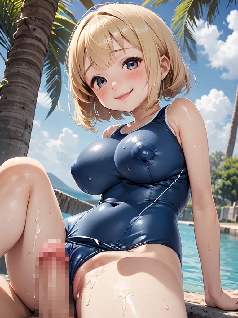 巨乳の妹はお兄ちゃんに生挿入してほしい！ 黒髪×金髪 「妹の生ま〇こが気持ちよかったの？」 サンプル1ページ目