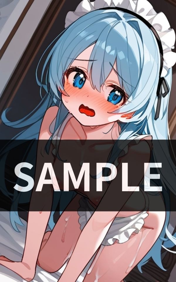 うちのメイドわざと半中半外にしてるのに気付かないの草 サンプル1ページ目