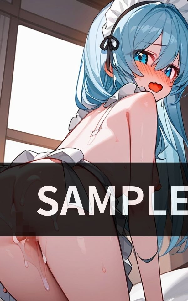 うちのメイドわざと半中半外にしてるのに気付かないの草 サンプル3ページ目