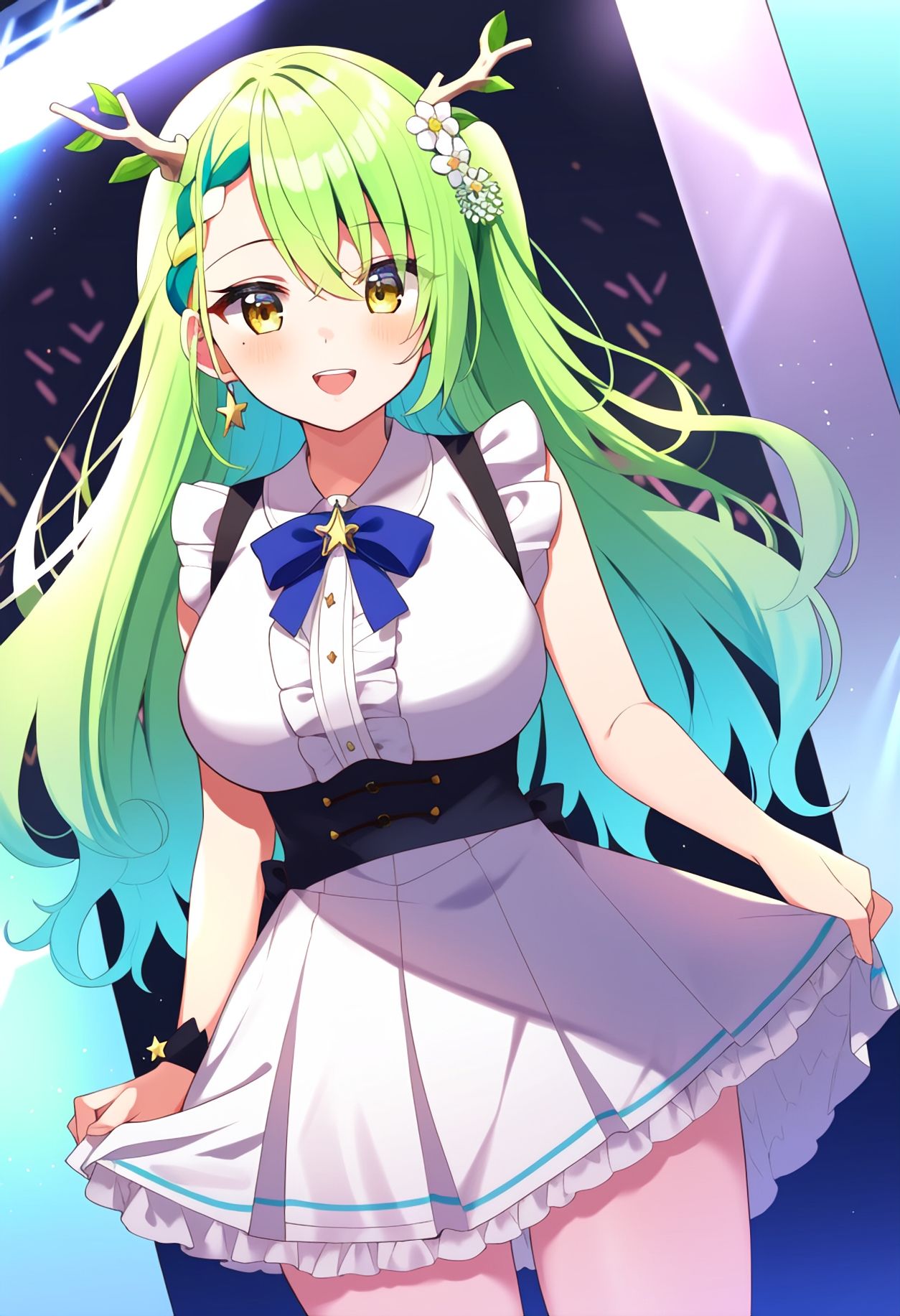 【買い切り版】バーチャル衣装故障で羞恥ファウナ（English translation included） サンプル1ページ目