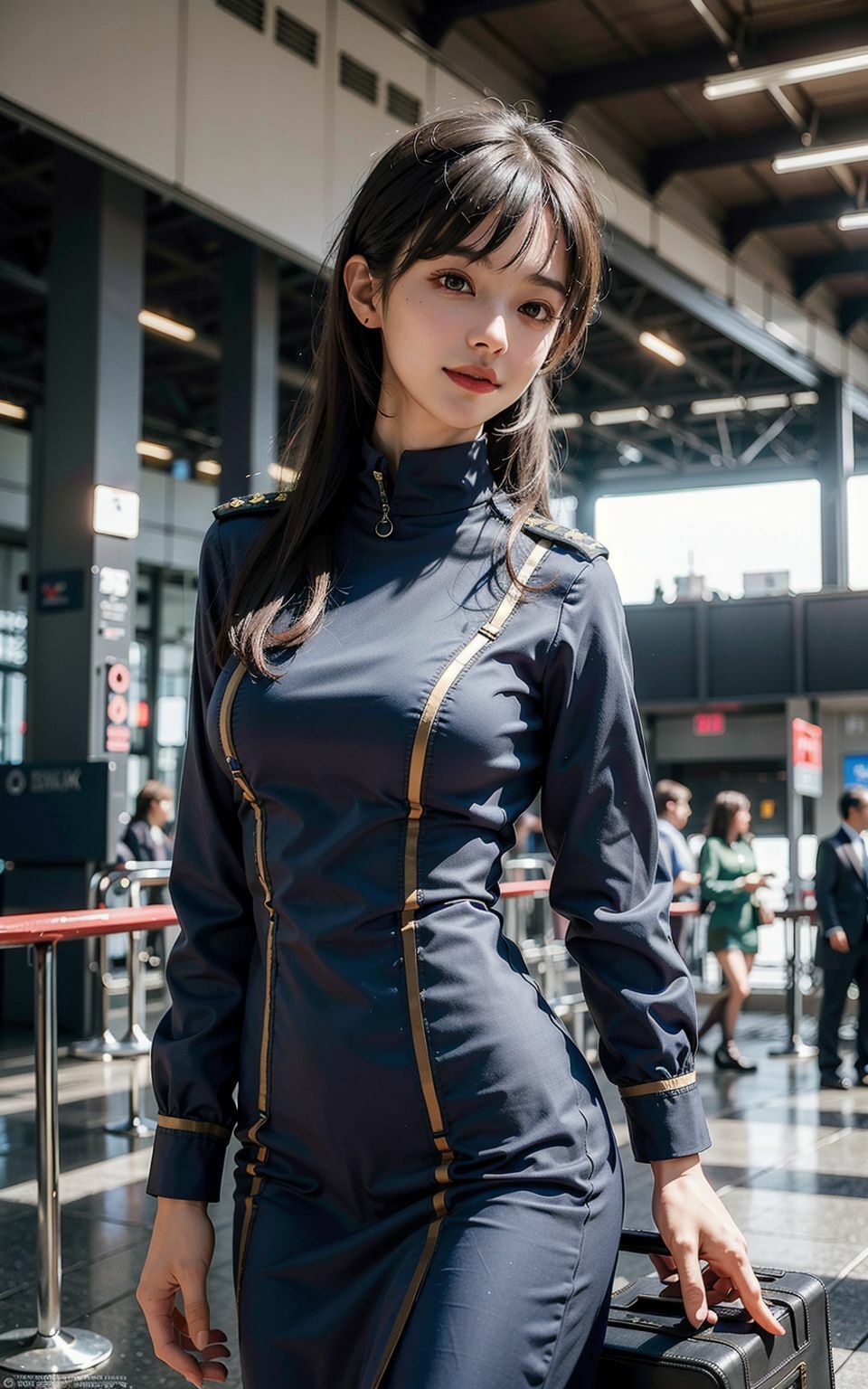 働く女子 CAさん（1） サンプル1ページ目