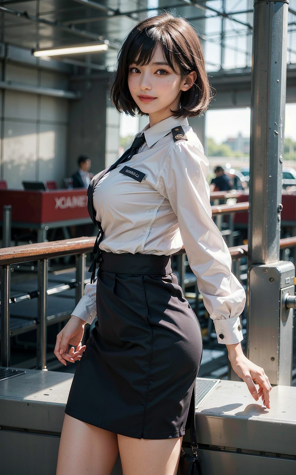働く女子 CAさん（1） サンプル7ページ目