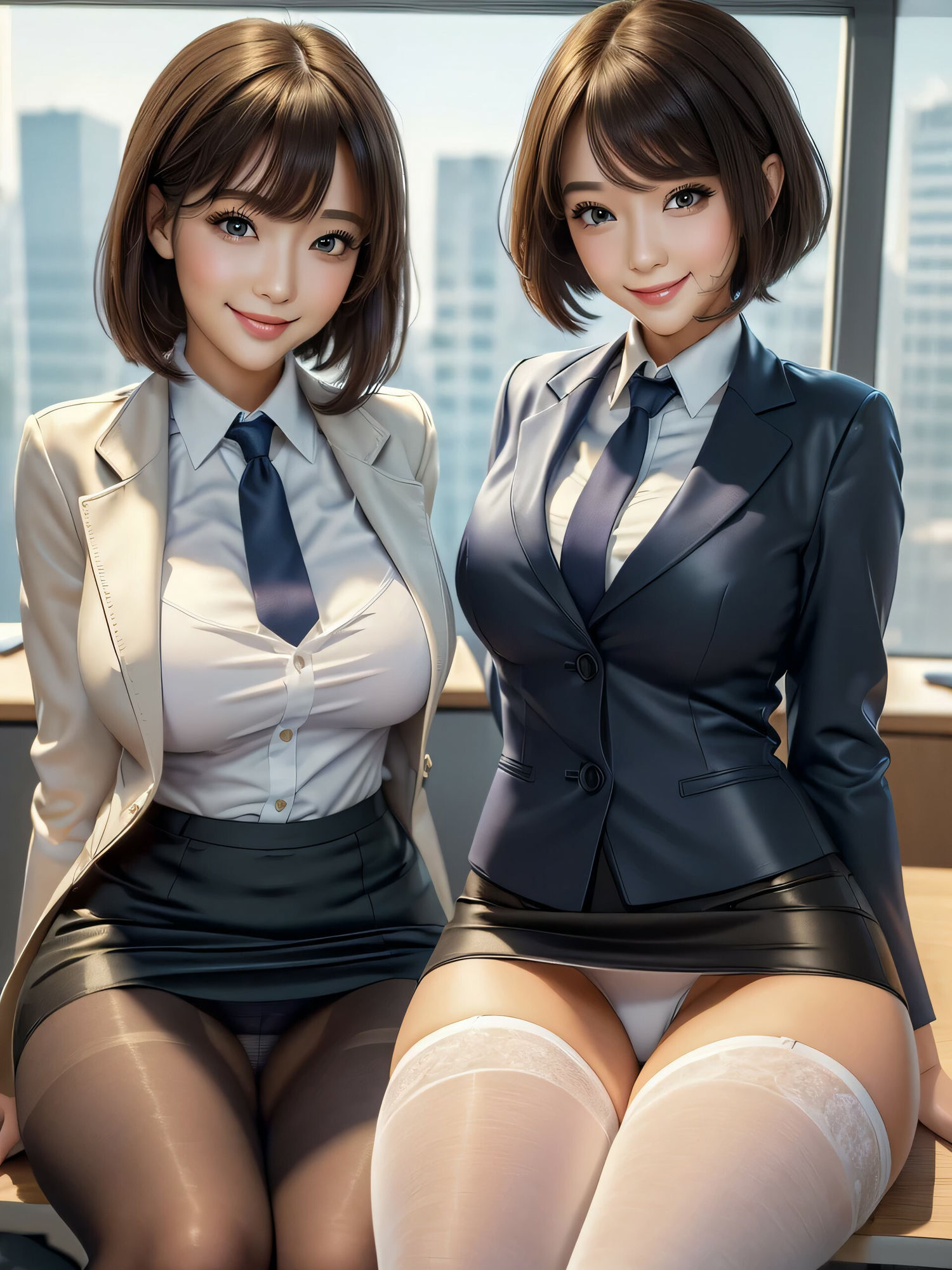 AI美女とAIイラストパンチラ写真集（おまけイラスト）合計80枚 サンプル3ページ目