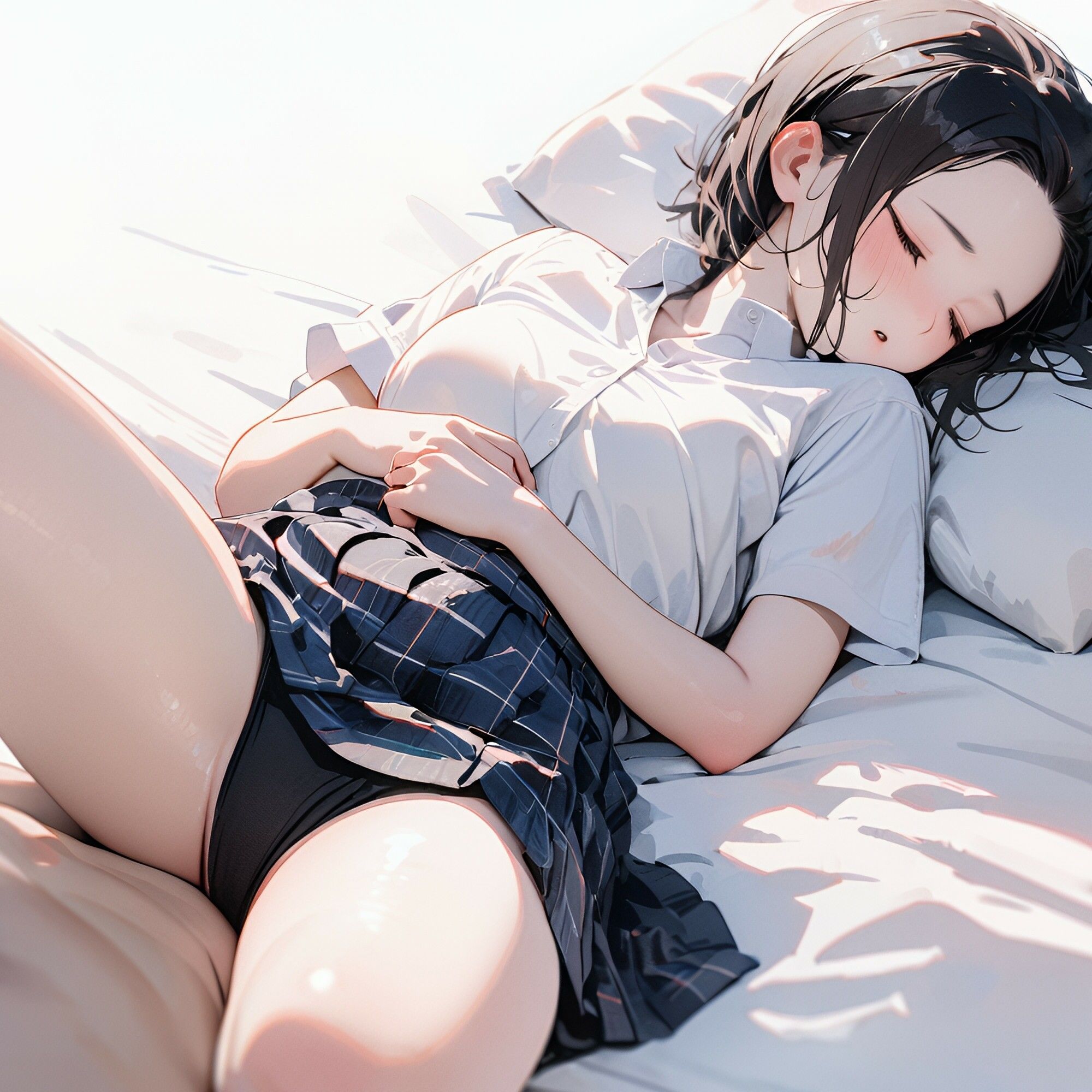 眠る少女（制服編）2 サンプル9ページ目