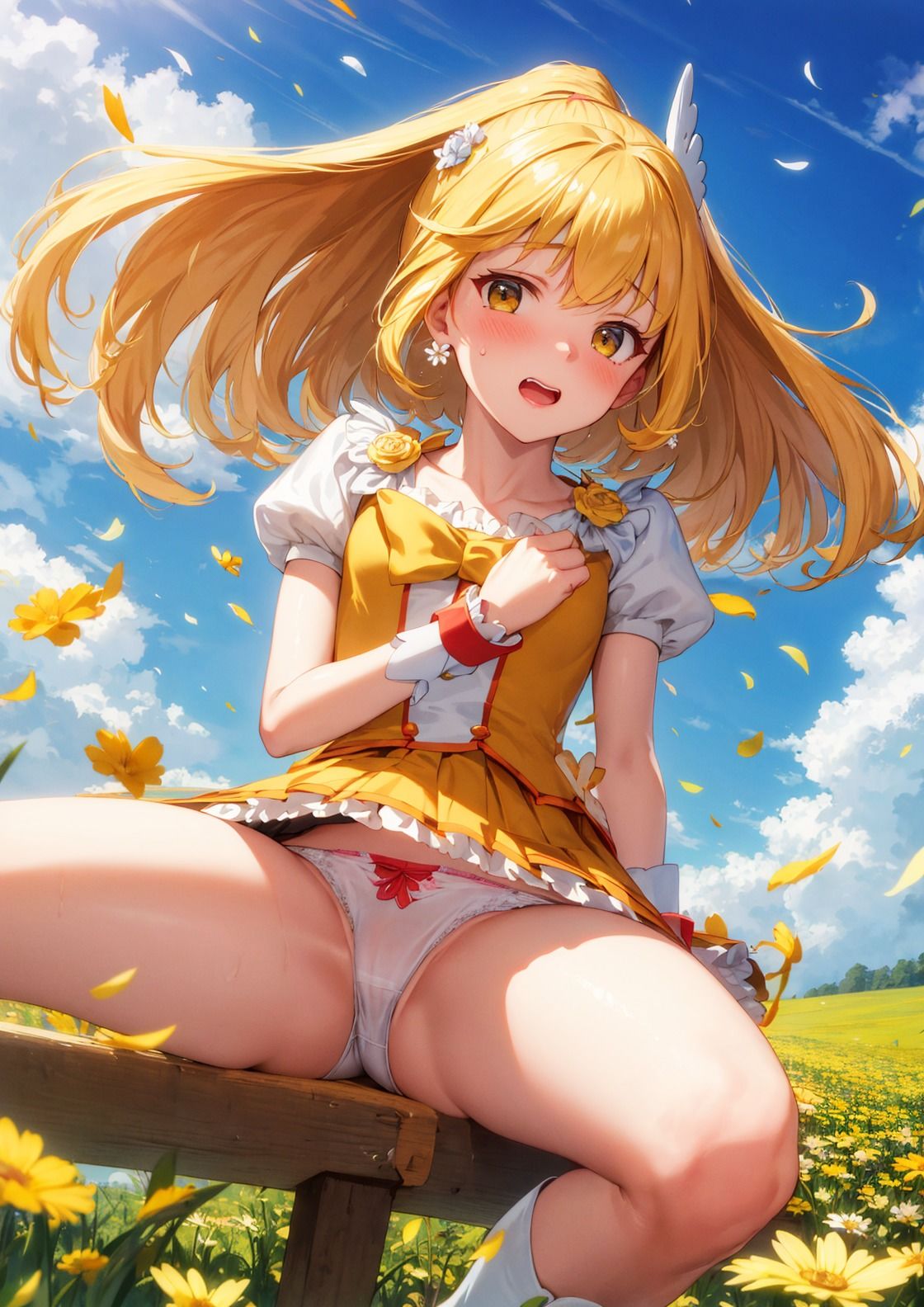 キュ〇ピースえちえちファイル サンプル2ページ目