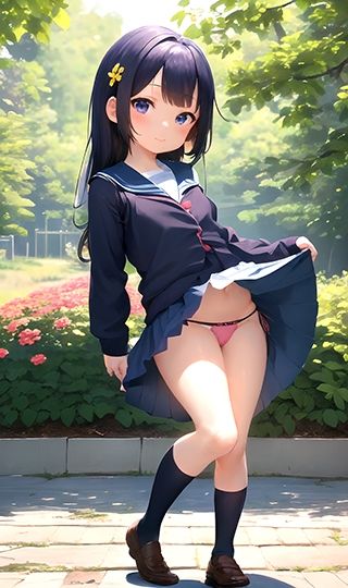 JKコスプレVol.7_立ちパンチラ すぐに使える？！インデックス付 サンプル2ページ目