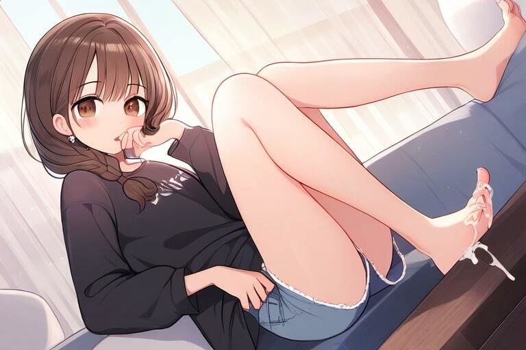 意外とエロい大和撫子〜おみ足拝んで屈服イキ〜 サンプル9ページ目