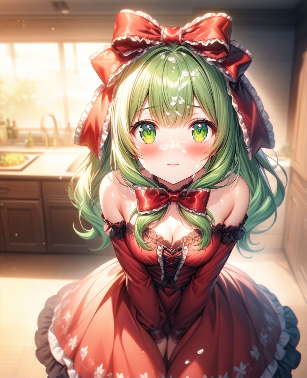 美少女〇〇まみれ・鍵山雛（東方） サンプル4ページ目