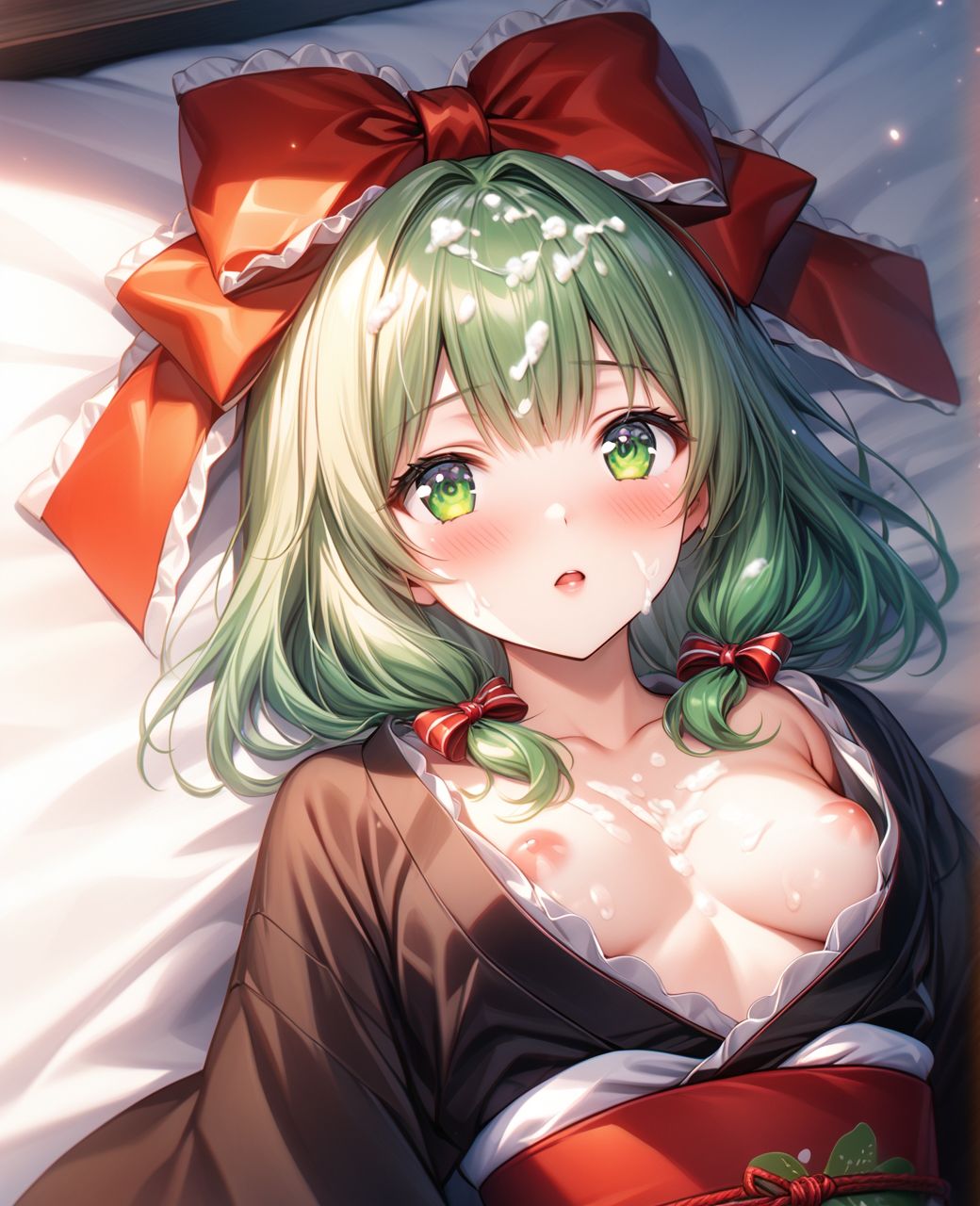 美少女〇〇まみれ・鍵山雛（東方） サンプル8ページ目