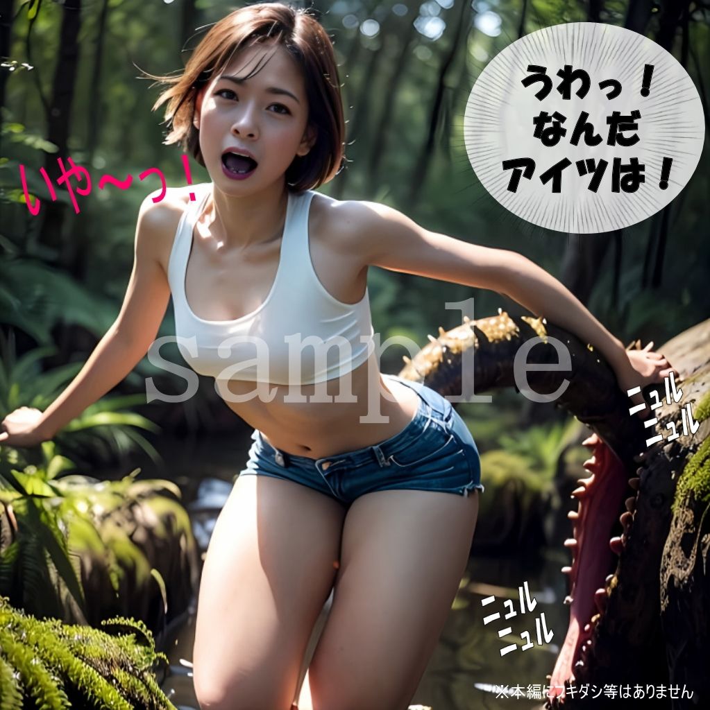 Sayaの変態日記/肉食怪物完食編1.5/8 サンプル3ページ目