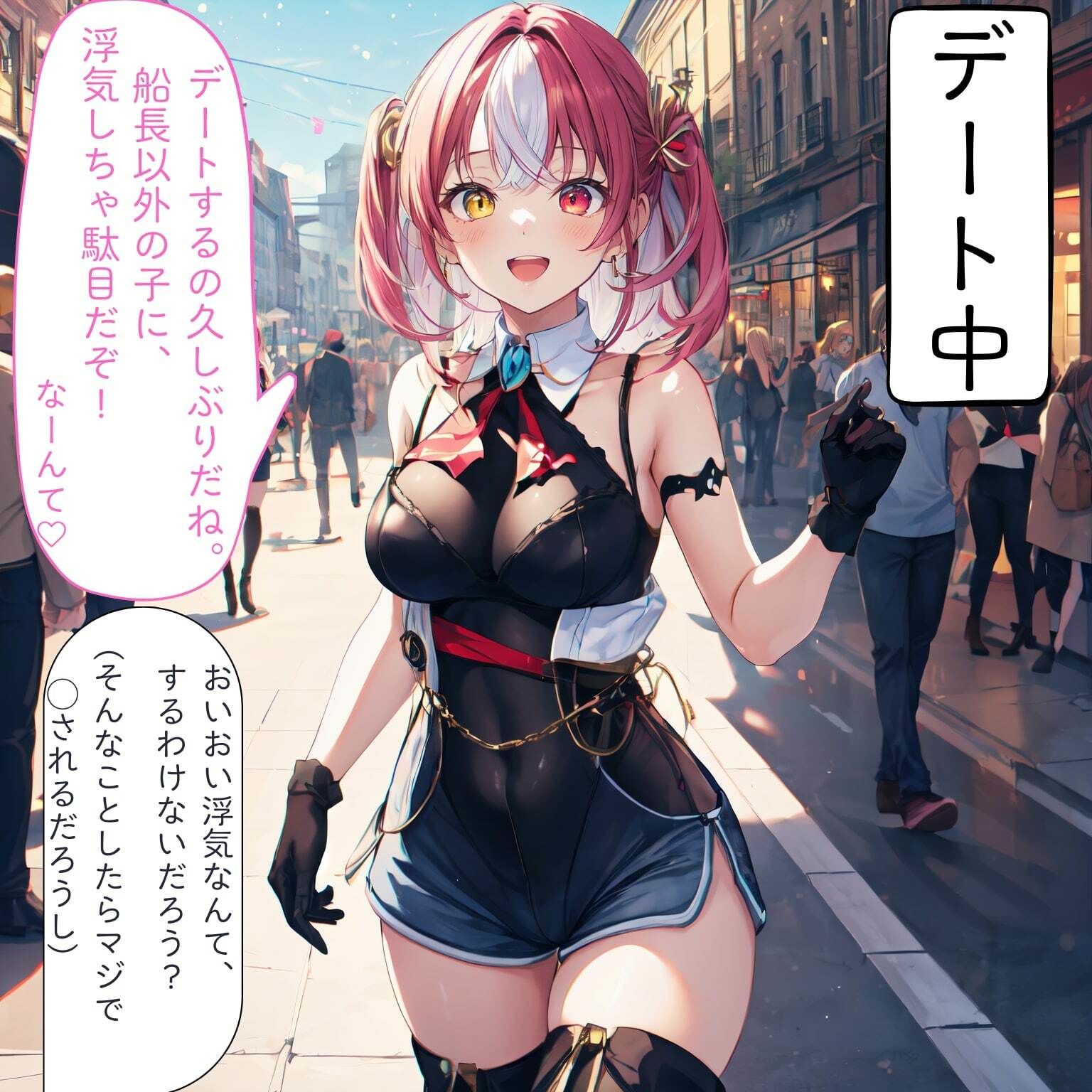 イチャラブ短編集（ホロ◯◯ブ） サンプル1ページ目