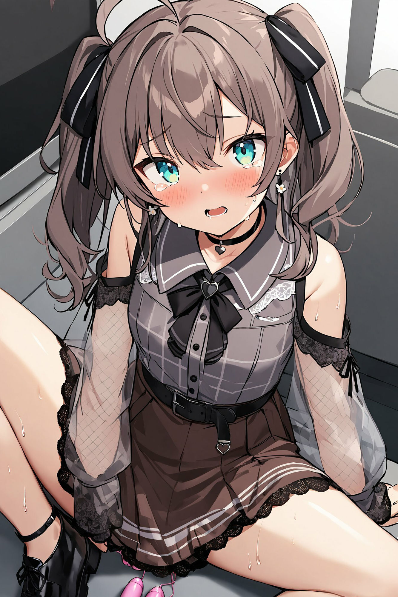着たままひとりえっち〜夏色まつり編〜 サンプル3ページ目