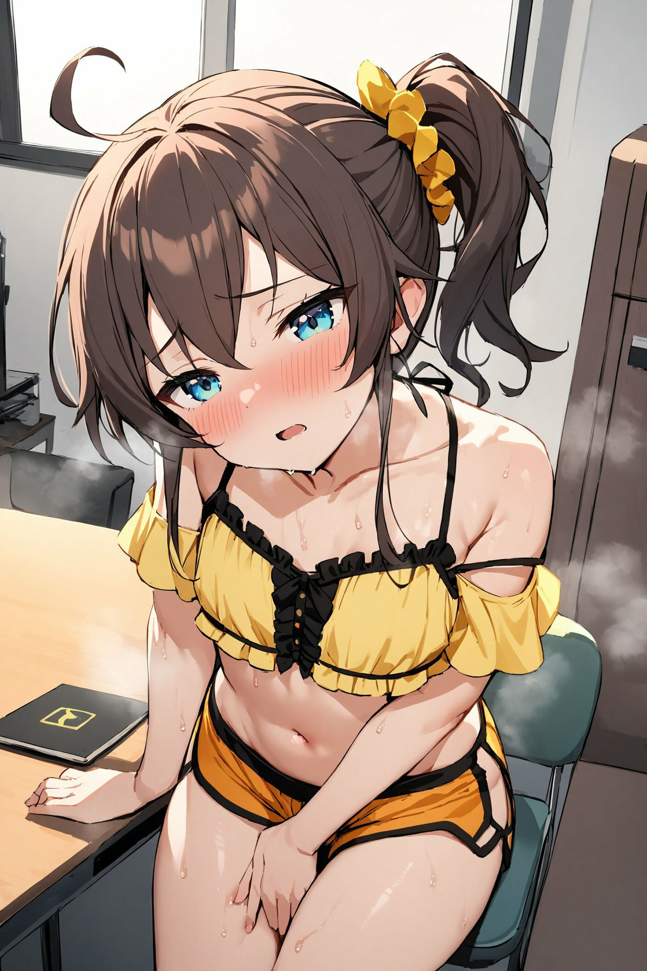 着たままひとりえっち〜夏色まつり編〜 サンプル5ページ目