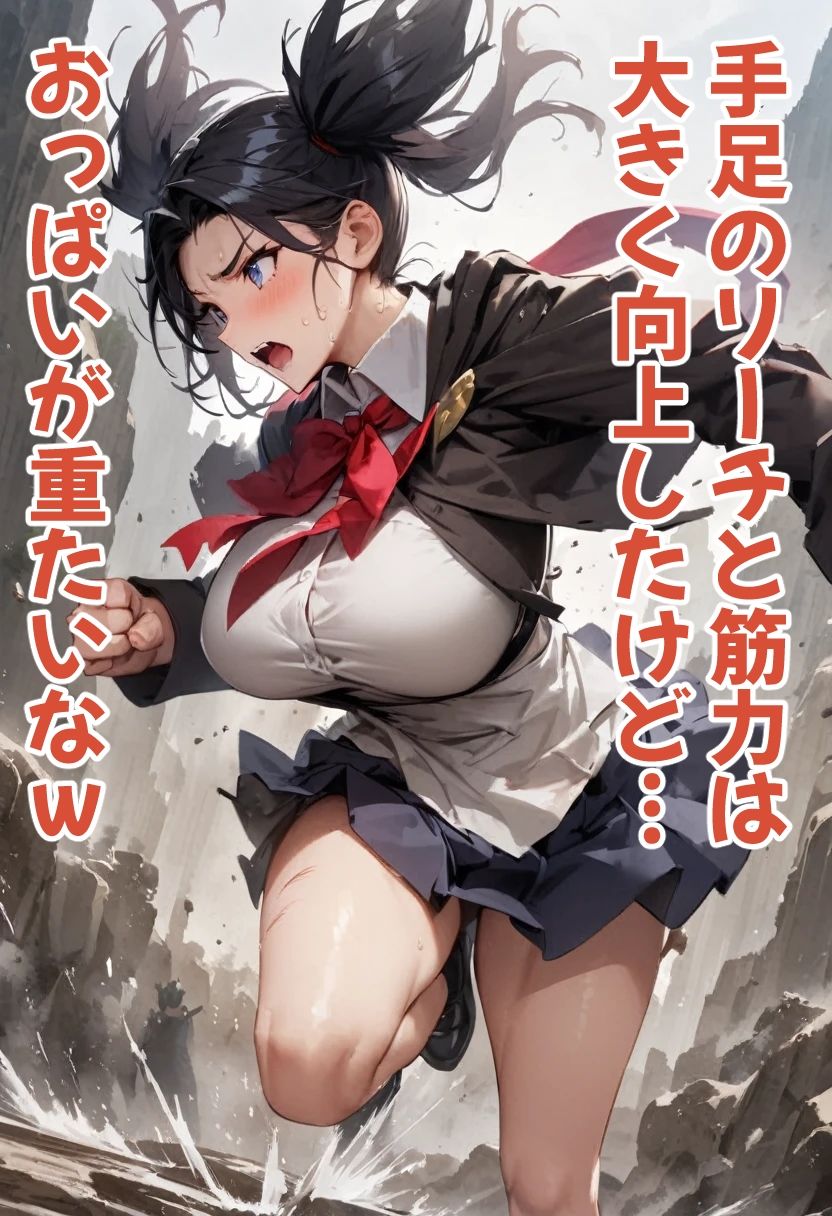 武闘家ちゃん 巨乳＋特殊アングル サンプル2ページ目