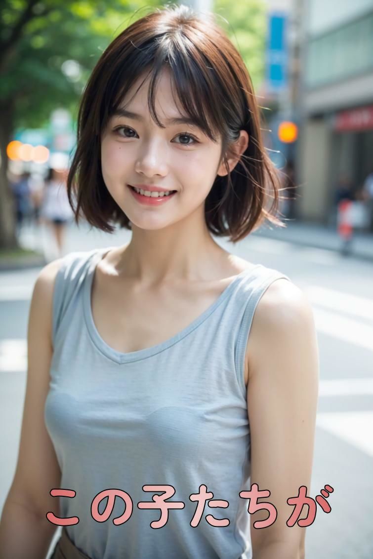 もしも透視ができたなら… 美少女街角スナップ編 サンプル1ページ目