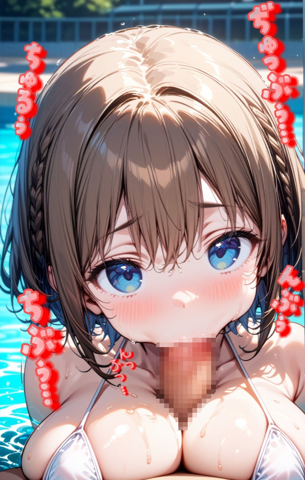 あ○ちゃんのたわわプール サンプル4ページ目