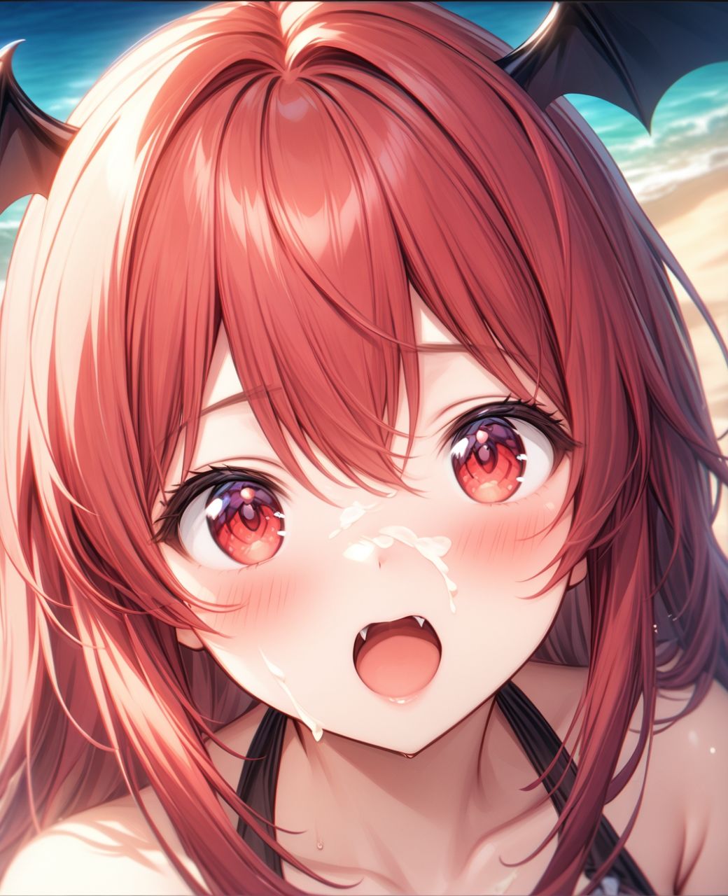 美少女〇〇まみれ・小悪魔（東方） サンプル5ページ目
