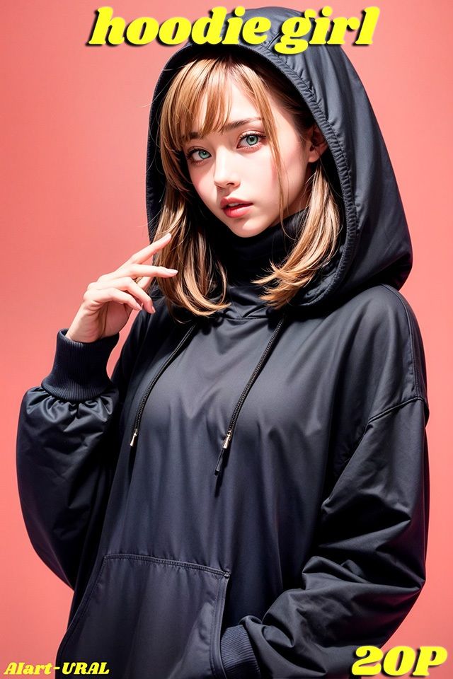 パーカーの女の子 サンプル1ページ目