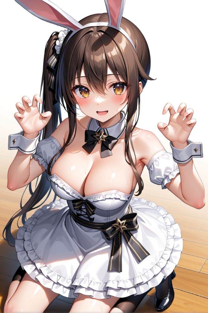 あやめのうさ耳写真集 きゃんでぃタイム サンプル7ページ目