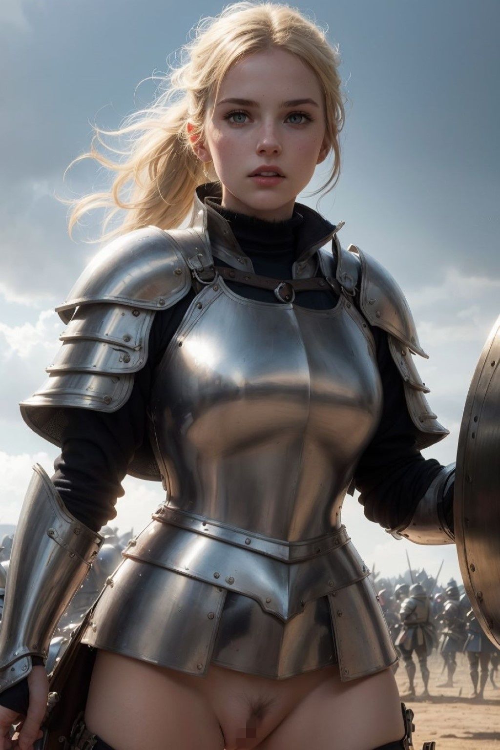 戦場の女騎士 サンプル10ページ目