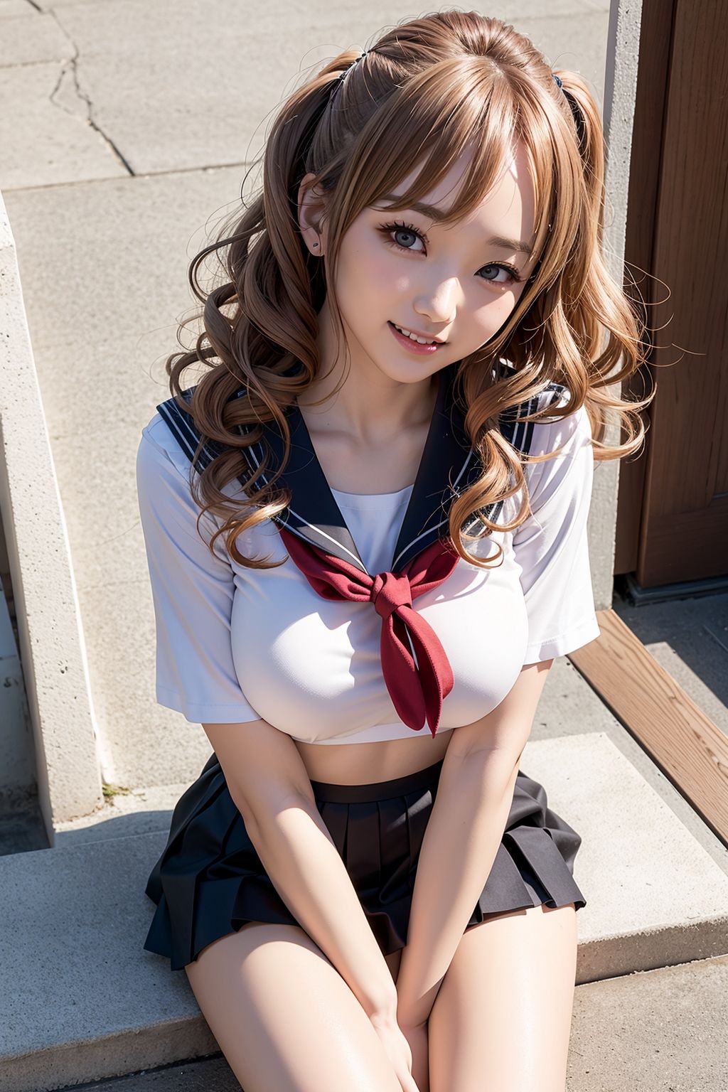 脱衣の天使たち ロングウェーブギャル編 サンプル4ページ目
