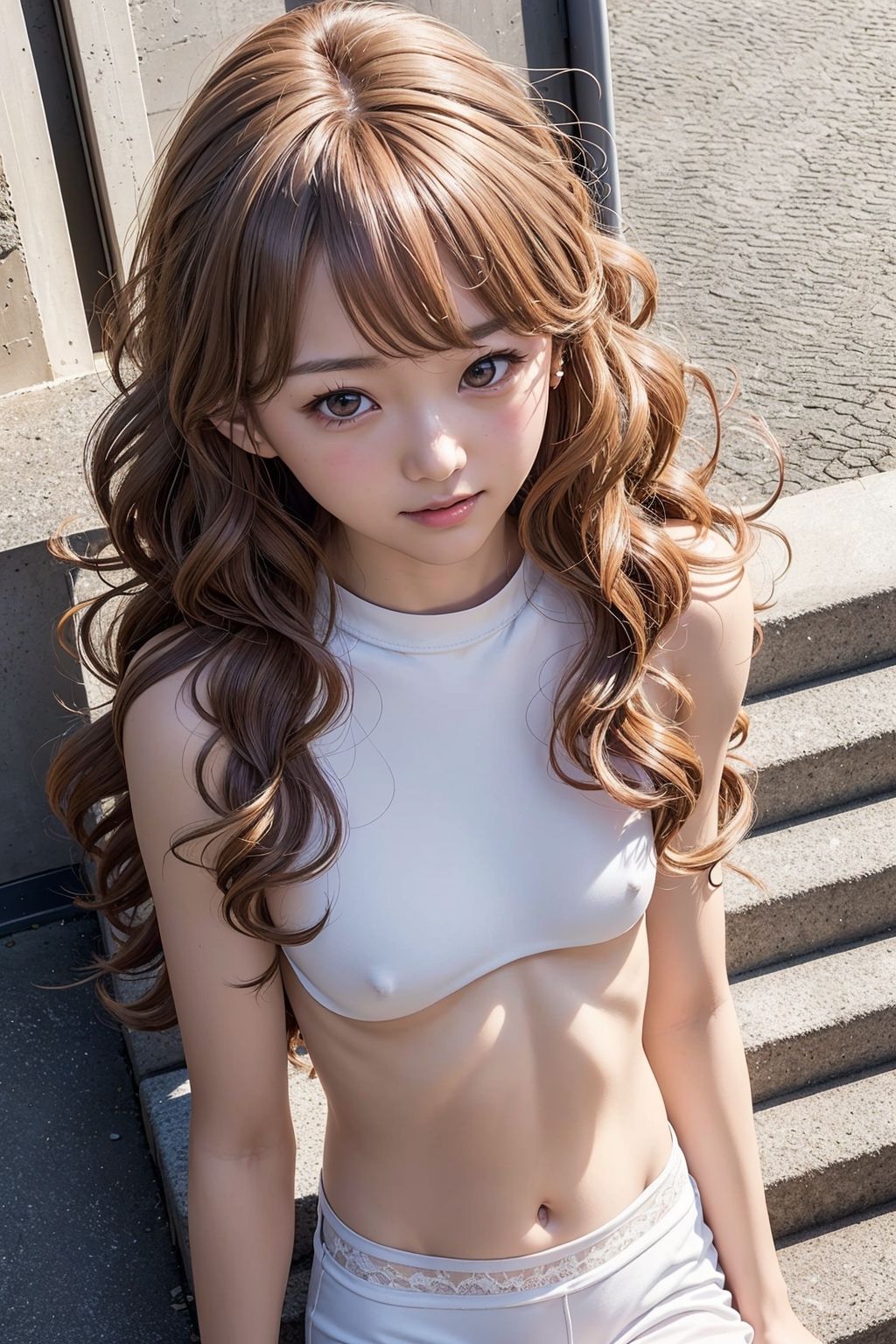 脱衣の天使たち ロングウェーブギャル編 サンプル5ページ目