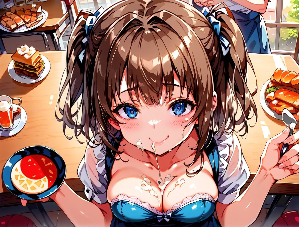 カフェランチでアタシも一緒に食べちゃって！ サンプル5ページ目