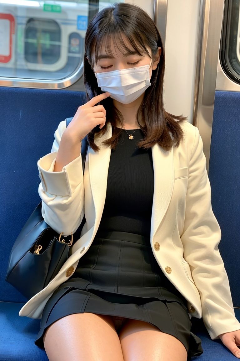 Generated Girls Collection vol.10 電車マスク編 サンプル4ページ目