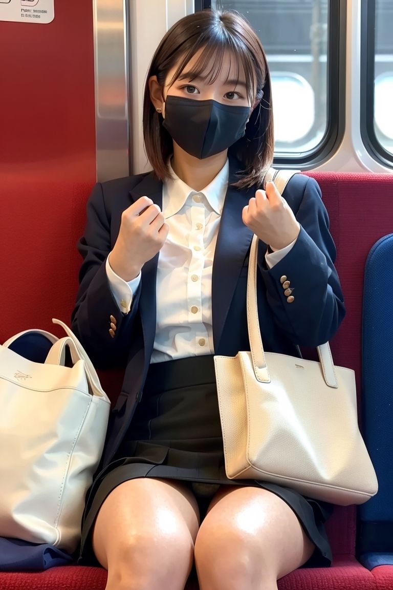 Generated Girls Collection vol.10 電車マスク編 サンプル5ページ目