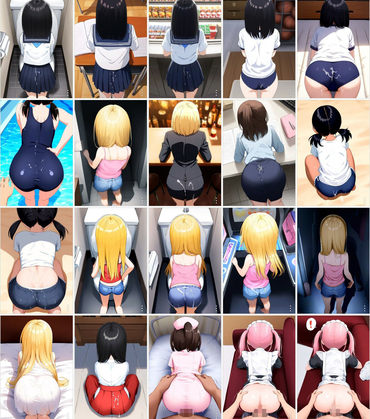 Pixivで未公開画像と限定画像をまとめてお届け【過去画像まとめ 1】【283枚】 サンプル6ページ目