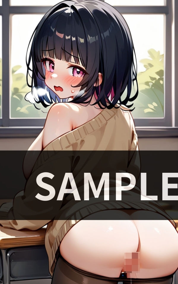 ぽっちゃりのお尻がエロい女の子 サンプル2ページ目