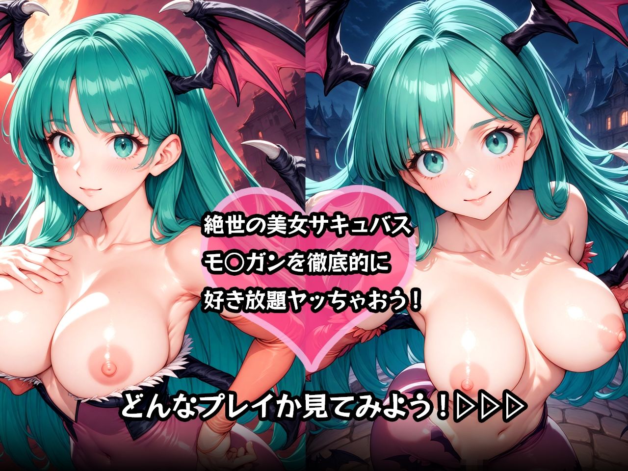 サキュバスは壊れない サンプル2ページ目