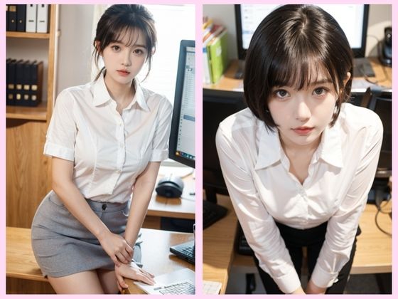 【妄想シリーズ】もしも新人OLがどエロだったら… サンプル2ページ目