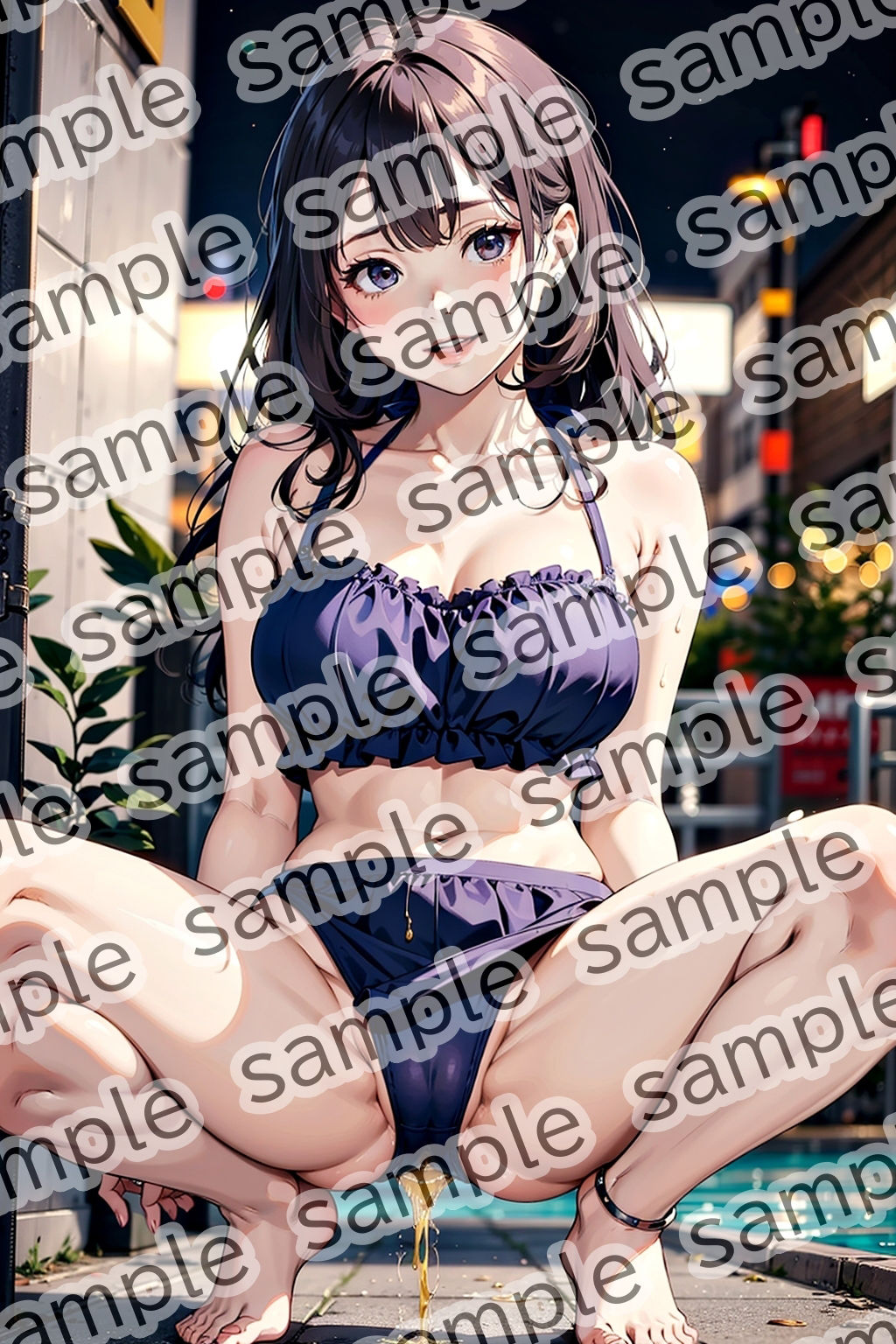 【4巻セット（vol.2〜5）】しゃがみ放尿美女 サンプル10ページ目