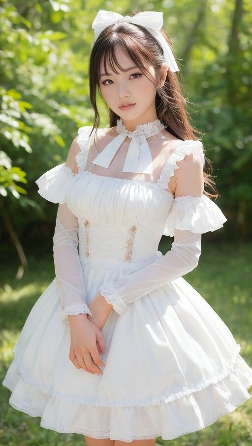 純白ドレスと庭と写真集 サンプル4ページ目