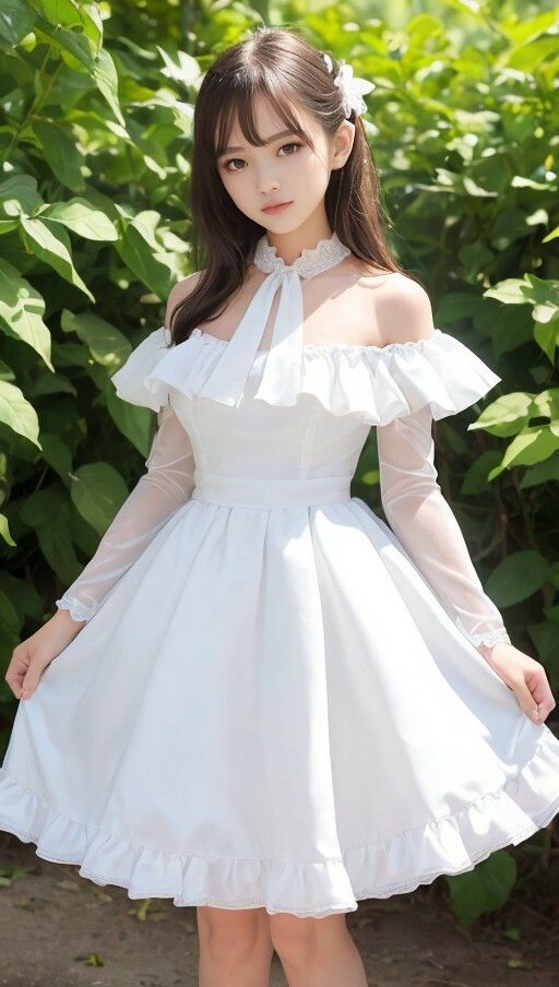 純白ドレスと庭と写真集 サンプル5ページ目