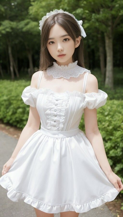 純白ドレスと庭と写真集 サンプル7ページ目