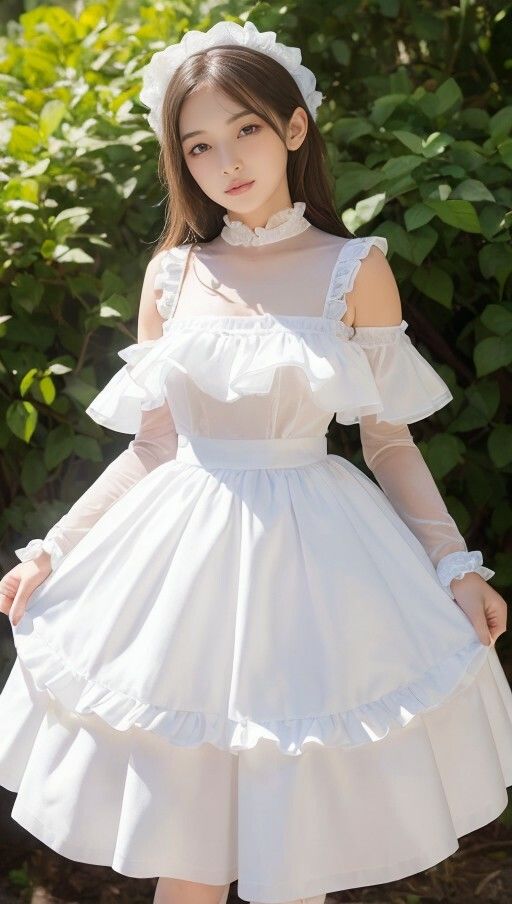 純白ドレスと庭と写真集 サンプル8ページ目