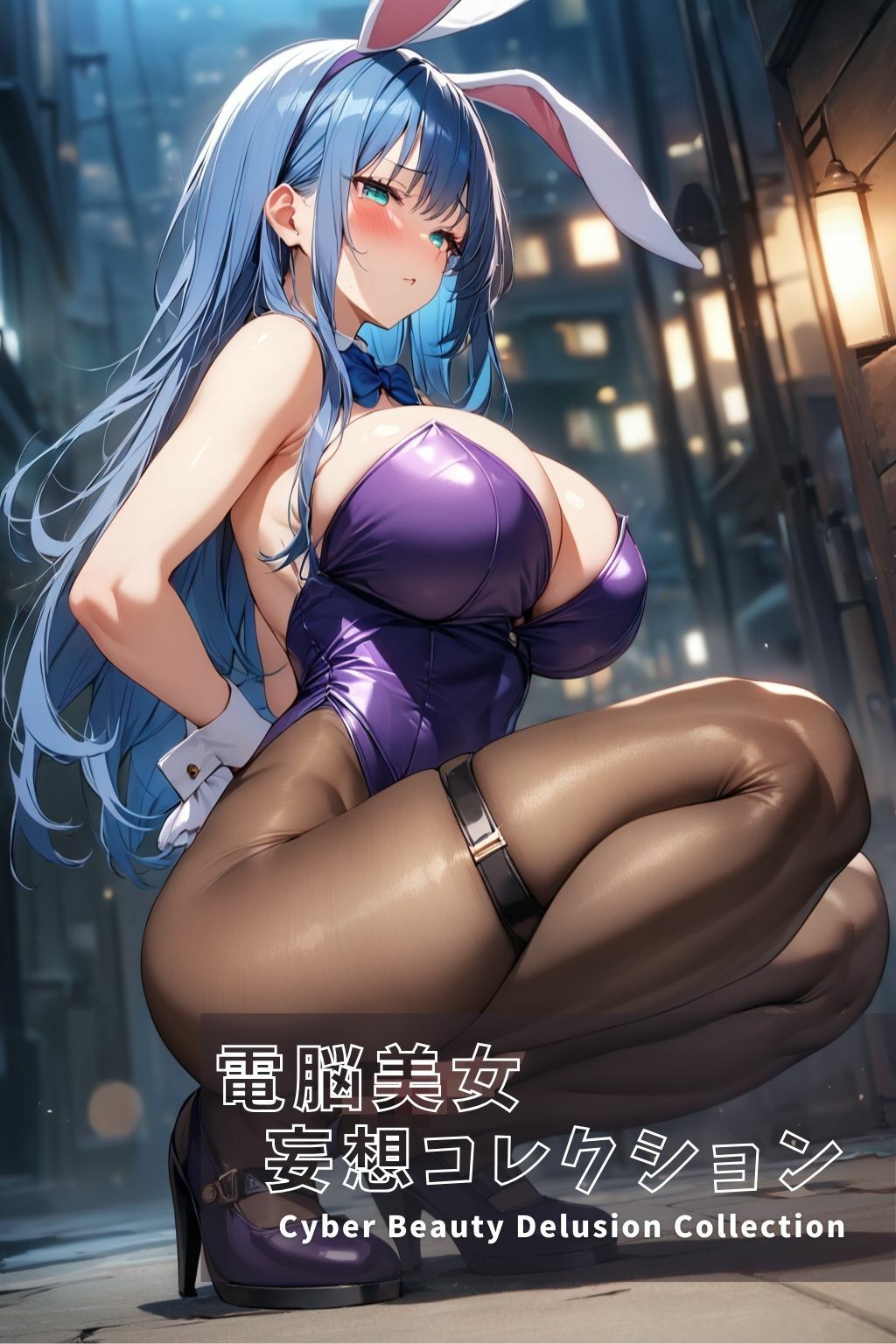 電脳美女妄想コレクション＃012 巨乳バニーガール編 サンプル1ページ目