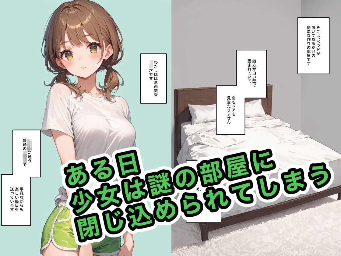 お兄ちゃんと100回イくまで出られない部屋に閉じ込められました サンプル1ページ目