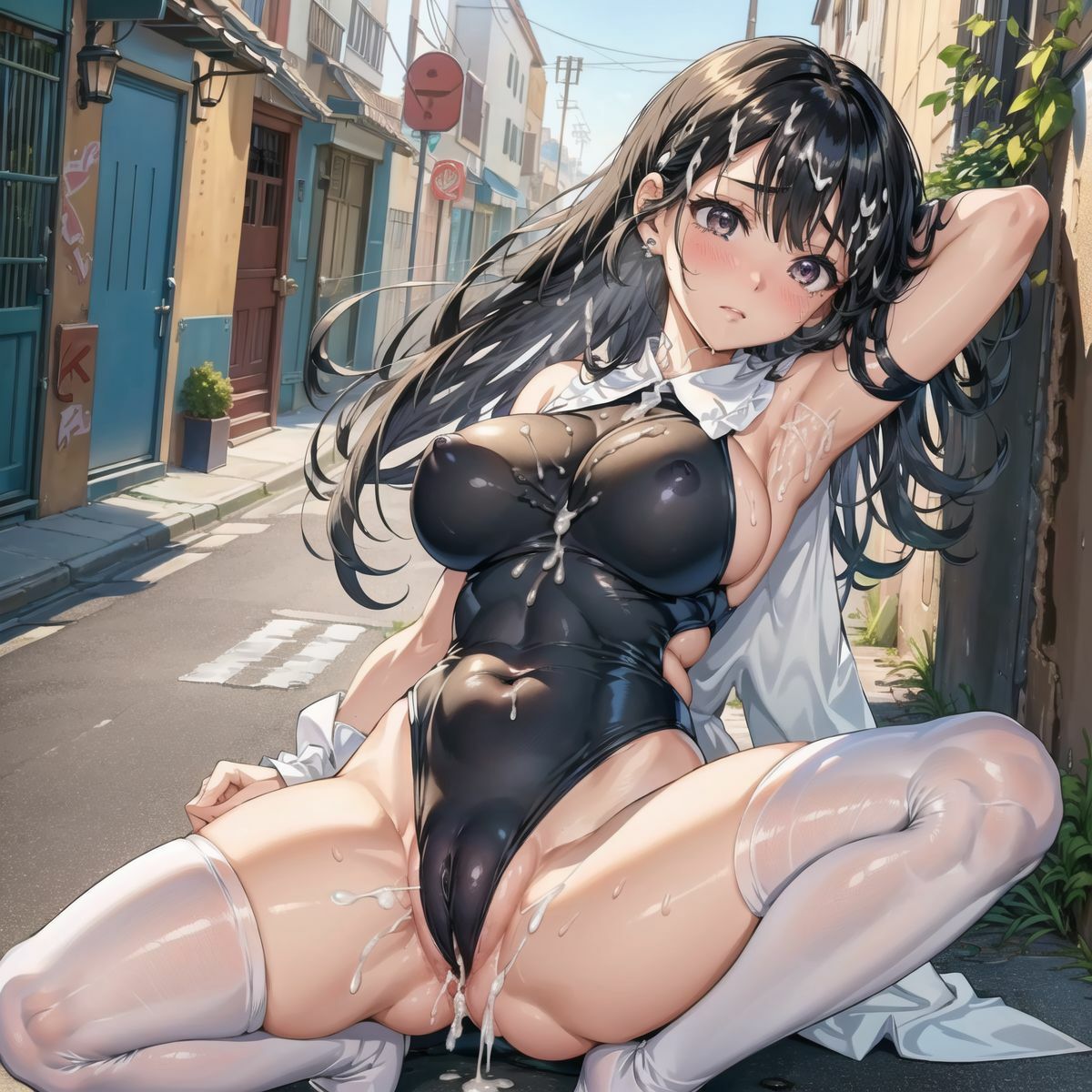 コミケのえっちなコスプレイヤーさん01 サンプル2ページ目