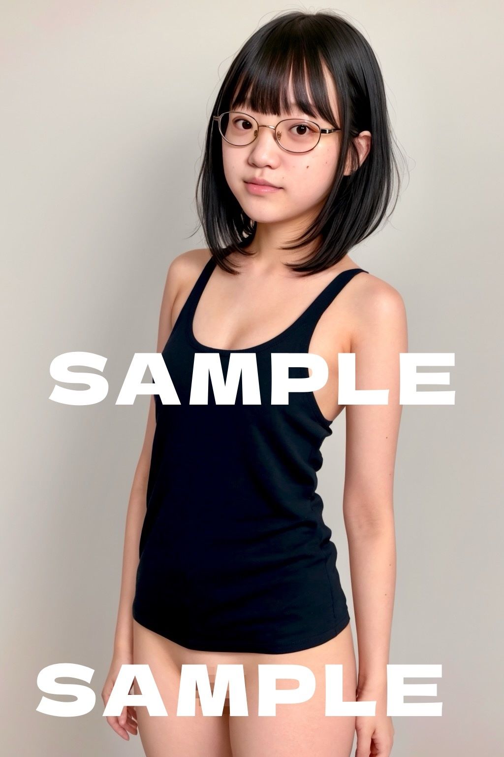 AI眼鏡女子 セクシー画像コレクション 第2集 サンプル4ページ目