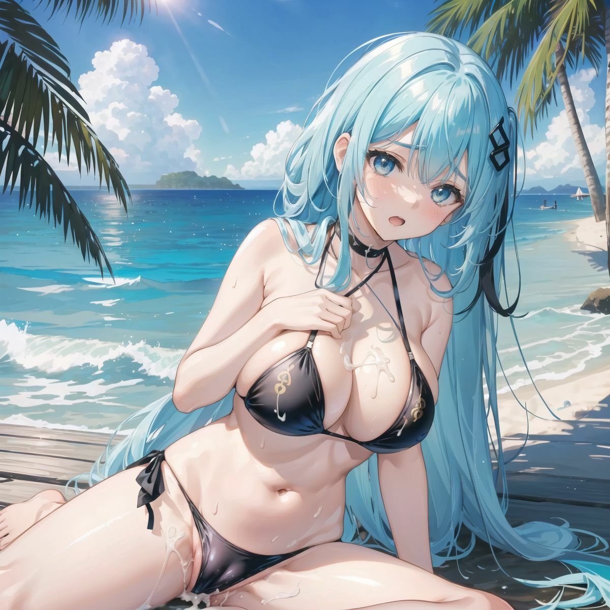 どの島娘ともせっくすできる秘密の島Part2 サンプル8ページ目
