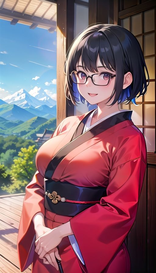 黒髪巨乳美人温泉旅行 サンプル1ページ目