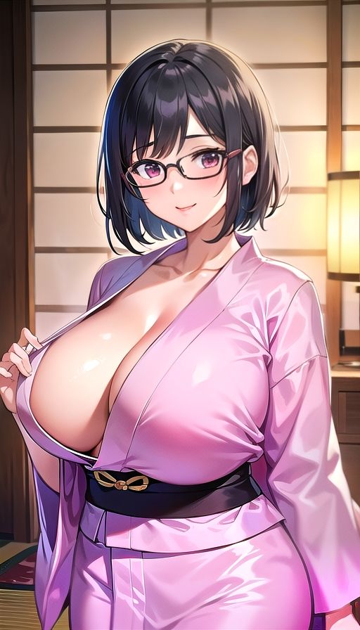 黒髪巨乳美人温泉旅行 サンプル3ページ目