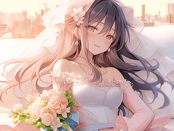 【ドレス美少女30】スカートが大きくてフワフワする…