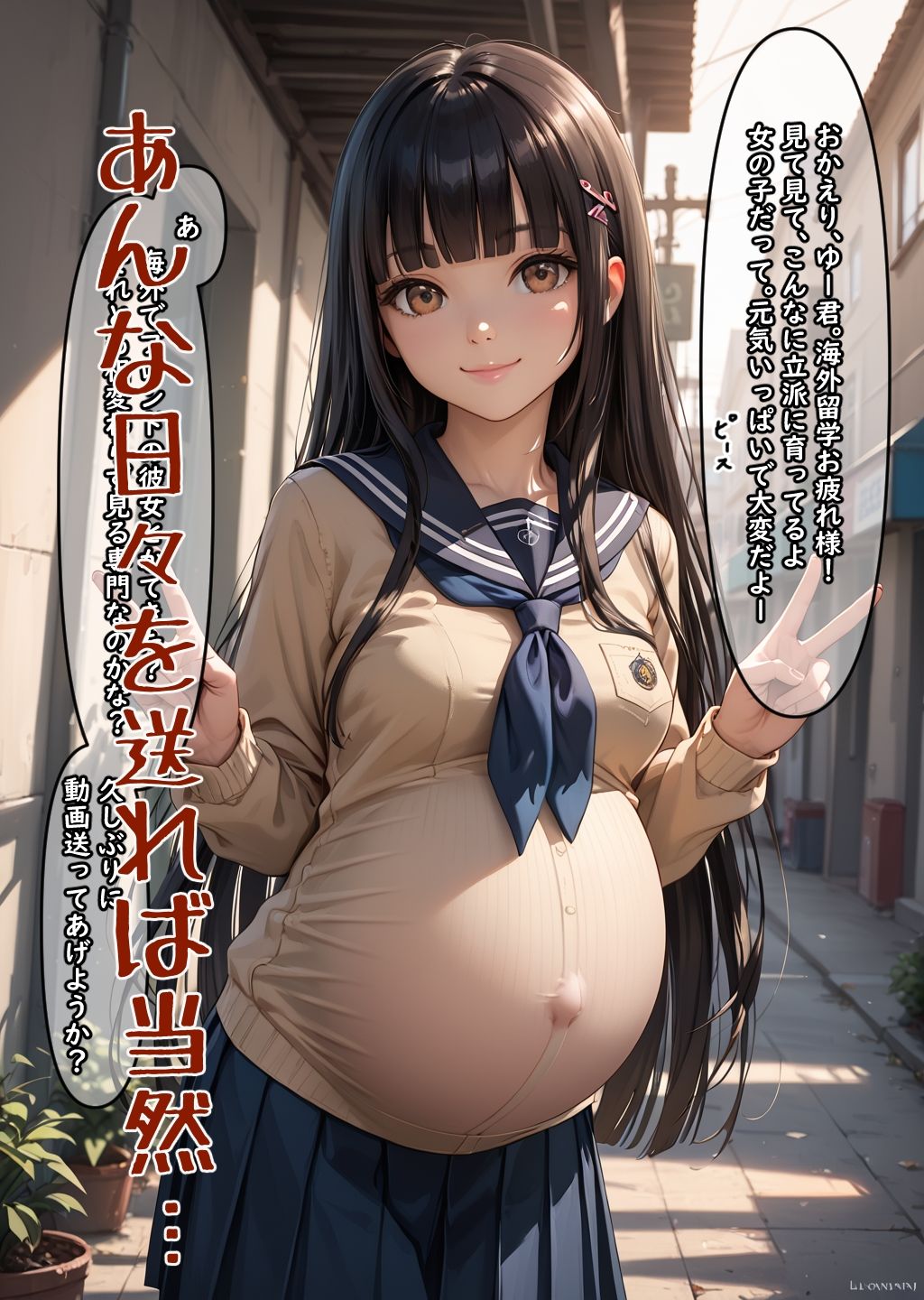 パパの次にね サンプル8ページ目