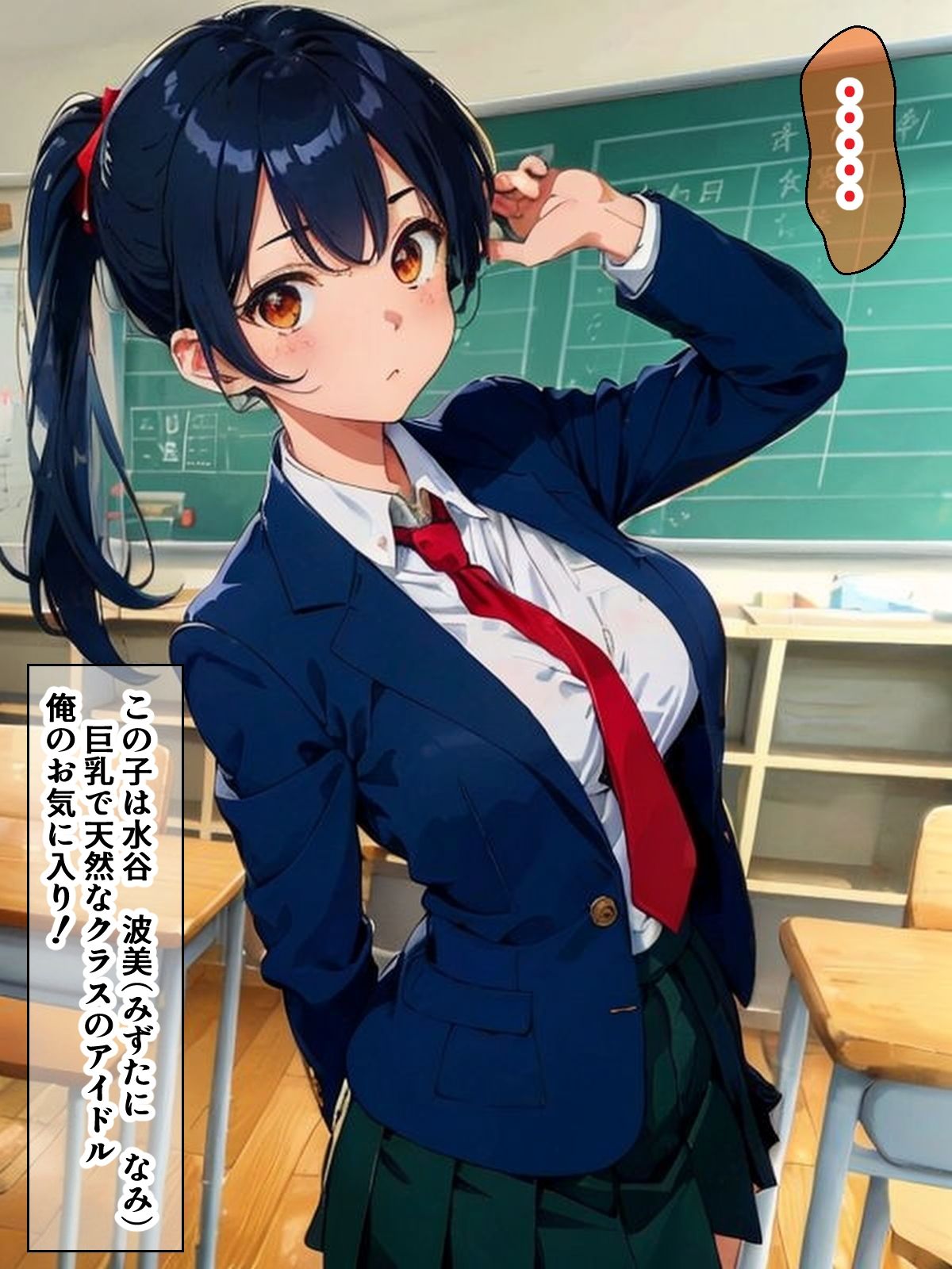 クラスのアイドルに憑依した俺がメス堕ちした話 サンプル6ページ目