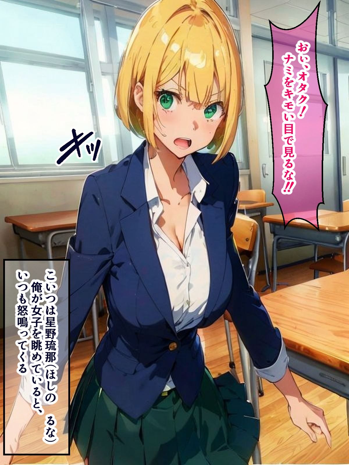 クラスのアイドルに憑依した俺がメス堕ちした話 サンプル7ページ目