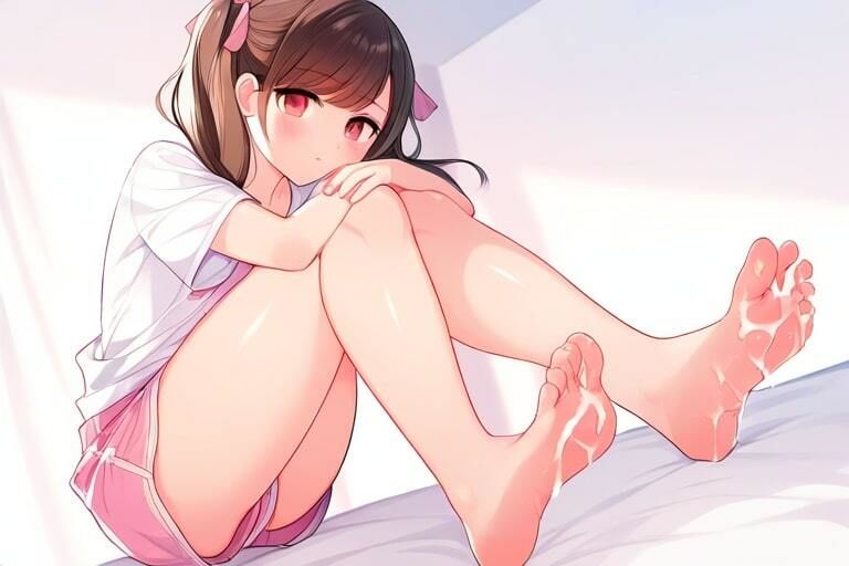メンヘラ彼女の足コキ作戦〜嫌がりながらも変態を肯定してくれる〜 サンプル5ページ目